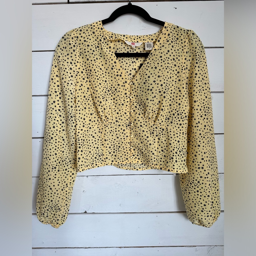 Levi’s Floral Long Sleeve Blouse